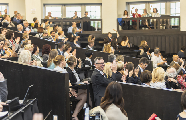 Audience at opening session